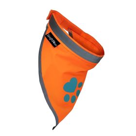 Orange Dog Bandana M Size Hi Visibility Reflective Blaze Orange Bandana for Medium Small Pets Safety Accessories for Walking Camping and Off Leas Orange Dog Bandana M Size Hi Visibility Reflective Blaze Orange Bandana for Medium Small Pets Safety Accessories for Walking Camping and Off Leas